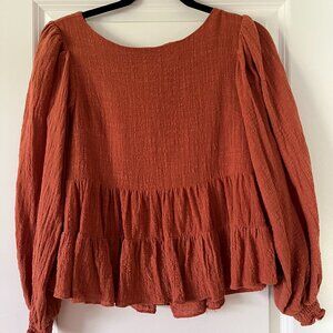 Peach Love California Blouse